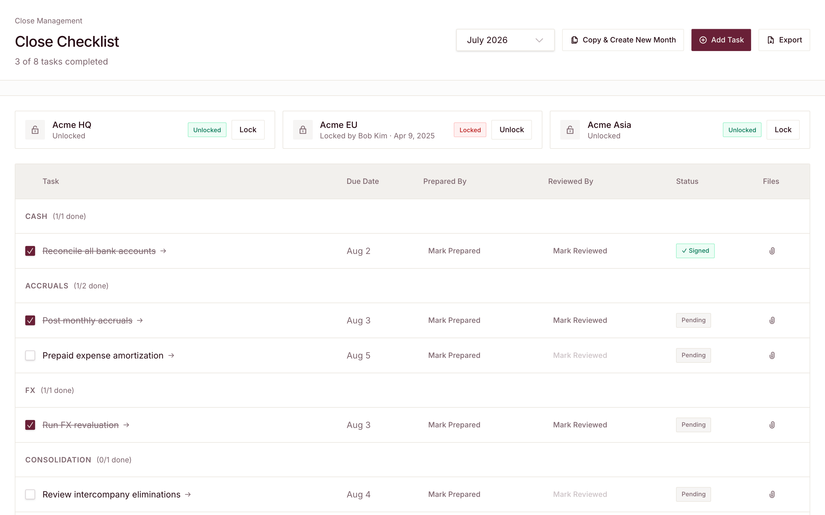 Rivane finance-first workspace vs a broad ERP suite